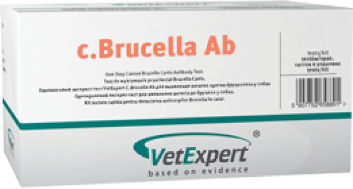 Бруцеллез. Экспресс-тест для выявления Brucella canis: антител против бруцелл собак на стадии заболевания